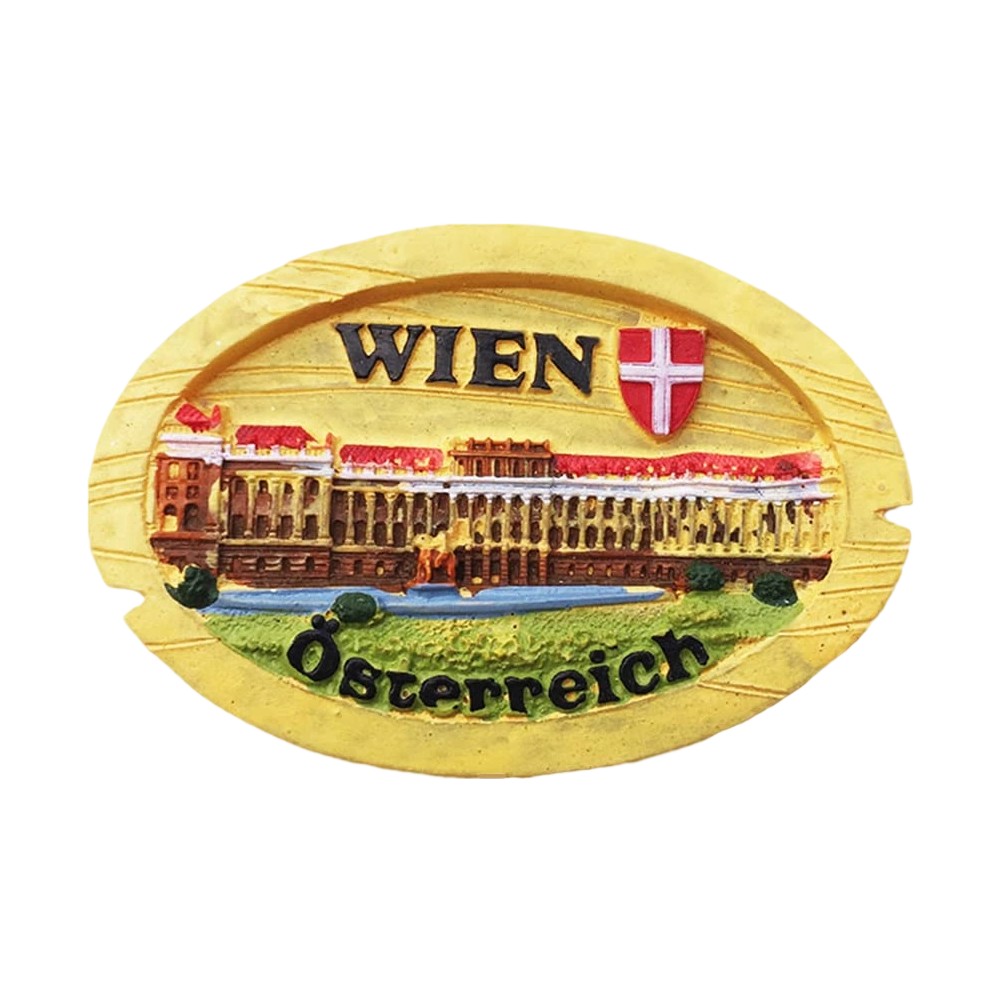 vienna austria fridge magnet – schönbrunn palace design, travel souvenir & refrigerator art gift