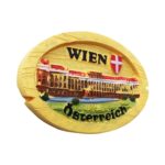vienna austria fridge magnet – schönbrunn palace design, travel souvenir & refrigerator art gift