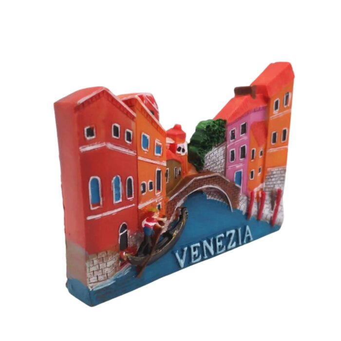 venice italy canal scene fridge magnet – travel memory gift & fridge art decoration