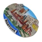 mantova italy fridge magnet renaissance city travel gift & scenic whiteboard display