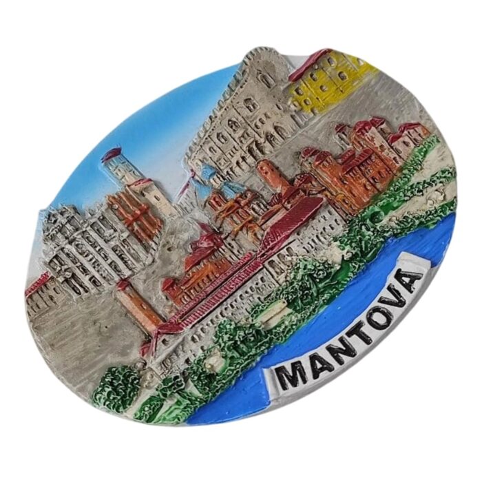 mantova italy fridge magnet renaissance city travel gift & scenic whiteboard display