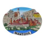 mantova italy fridge magnet renaissance city travel gift & scenic whiteboard display