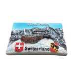 schilthorn switzerland fridge magnet – alpine mountain peak scene souvenir for world travelers & collectors