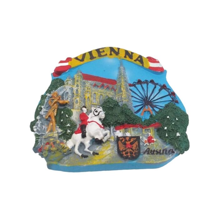 innsbruck austria fridge magnet – snow mountain & winter scene collectible for seasonal fridge decor
