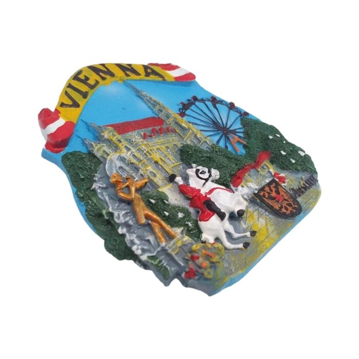innsbruck austria fridge magnet – snow mountain & winter scene collectible for seasonal fridge decor