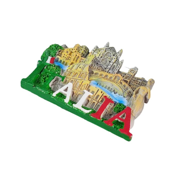 italia architecture fridge magnet iconic monuments from rome & florence – collector’s souvenir & home display
