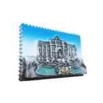 rome italy fridge magnet – trevi fountain travel keepsake & collector’s classical decor