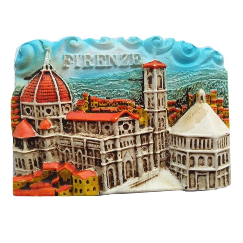 firenze cathedral italy fridge magnet – florence duomo travel souvenir gift & renaissance decor