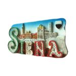 siena italy fridge magnet – historic cityscape travel keepsake & italian heritage decor