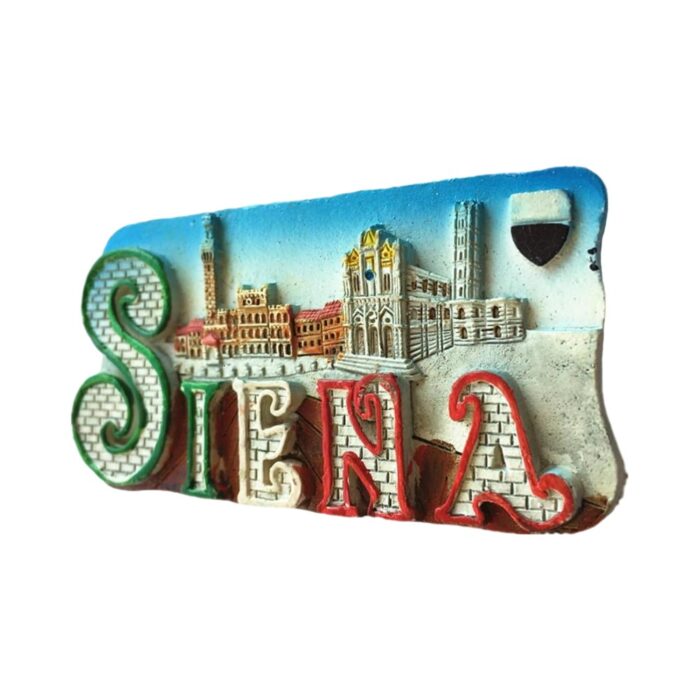 siena italy fridge magnet – historic cityscape travel keepsake & italian heritage decor
