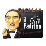 sicilia il padrino fridge magnet – godfather style italy souvenir gift & pop culture decor
