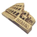 rome italy fridge magnet – colosseum (colosseo roma) 3d souvenir for ancient architecture lovers & elegant home decor