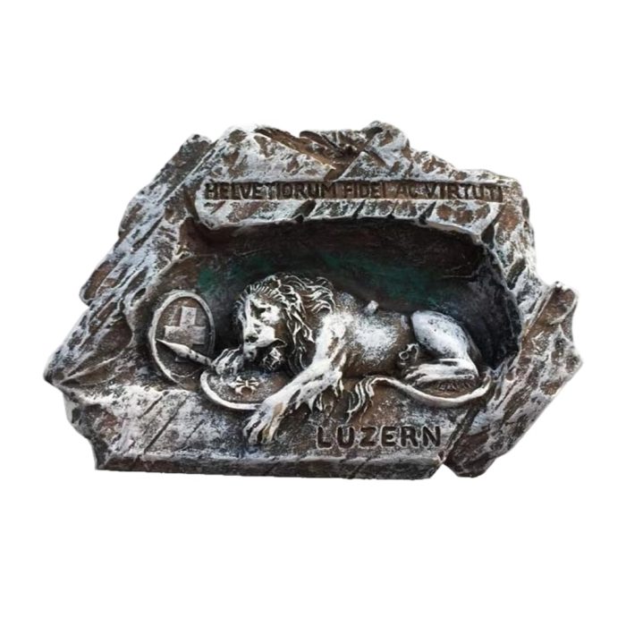 lucerne lion monument fridge magnet – historic swiss luzern löwendenkmal travel gift & cultural decor