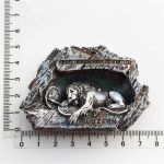 lucerne lion monument fridge magnet – historic swiss luzern löwendenkmal travel gift & cultural decor