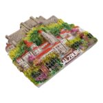 salzburg austria cityscape fridge magnet – scenic travel keepsake & artistic fridge decor