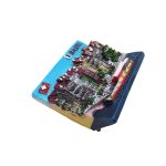 basel switzerland cityscape fridge magnet – colorful souvenir gift for travel lovers and fridge art collectors