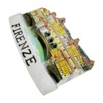 florence italy fridge magnet – ponte vecchio river scene travel souvenir gift & classic kitchen decor