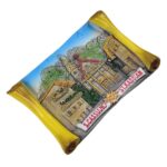 san cassiano italy fridge magnet – alpine village travel souvenir & rustic mountain decor