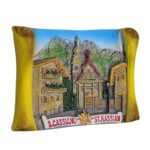 san cassiano italy fridge magnet – alpine village travel souvenir & rustic mountain decor