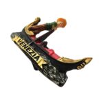 venezia italy fridge magnet – gondolier rowing boat scene travel memento & nautical refrigerator art