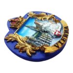 vienna austria fridge magnet – royal princess & cathedral design, elegant travel gift & regal decor