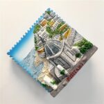 positano italy fridge magnet amalfi coast souvenir gift, scenic memory for fridge or office