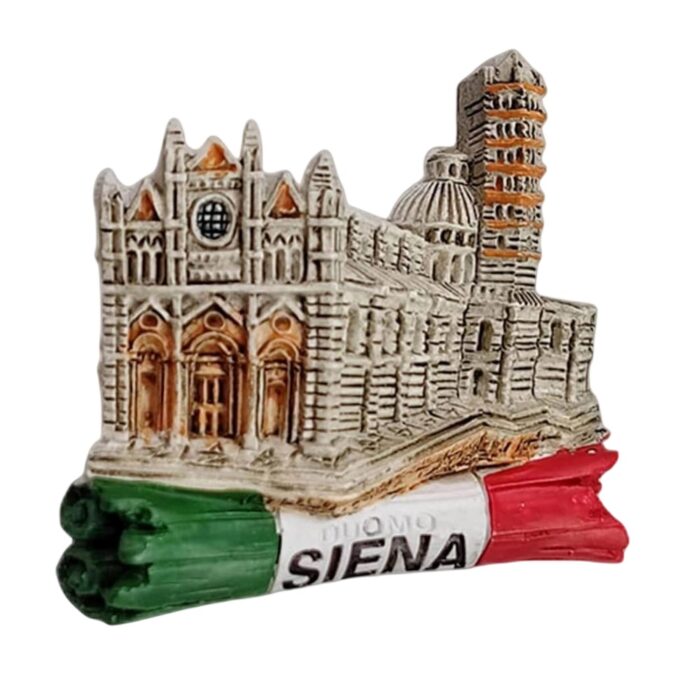 siena duomo italy fridge magnet – cathedral landmark souvenir & tuscan cultural decor