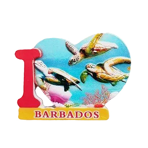 barbados fridge magnets