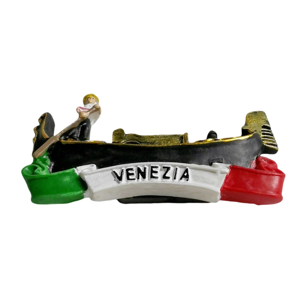 venezia gondola italy fridge magnet – venice boat ride travel gift & magnetic desk ornament