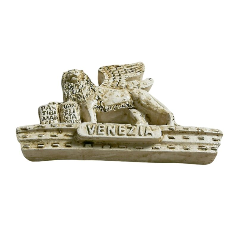 venezia italy fridge magnet – winged lion of saint mark souvenir & vintage travel decor