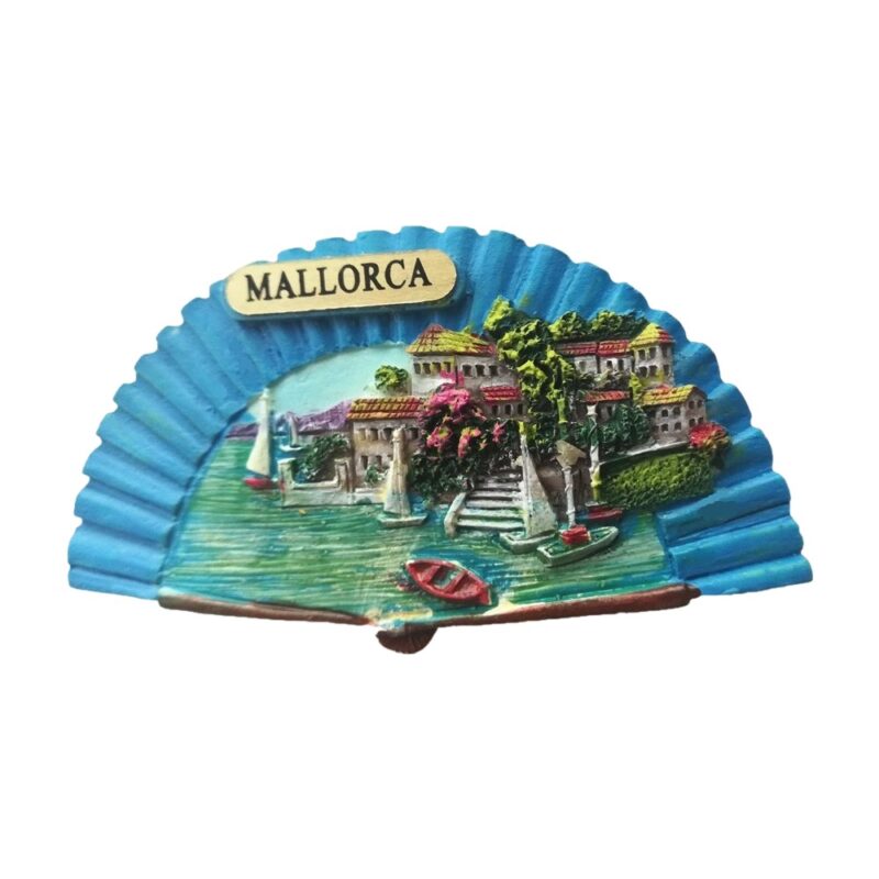 mallorca spain fridge magnet coastal travel keepsake & whiteboard decor accent