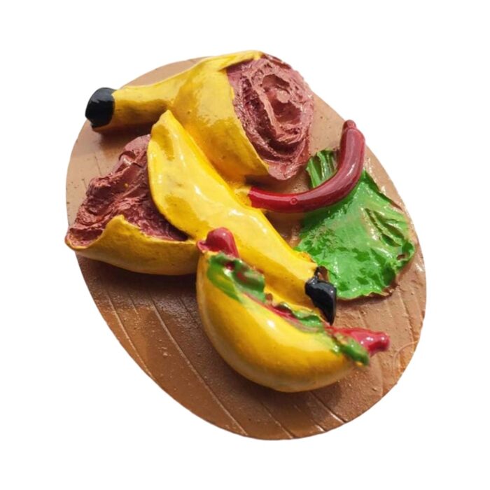 spanish tapas fridge magnet traditional jamón & chili food design souvenir for fridge display