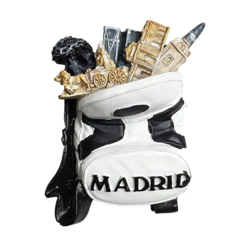 madrid landmarks spain fridge magnet iconic tourist gift & decorative magnet collectible