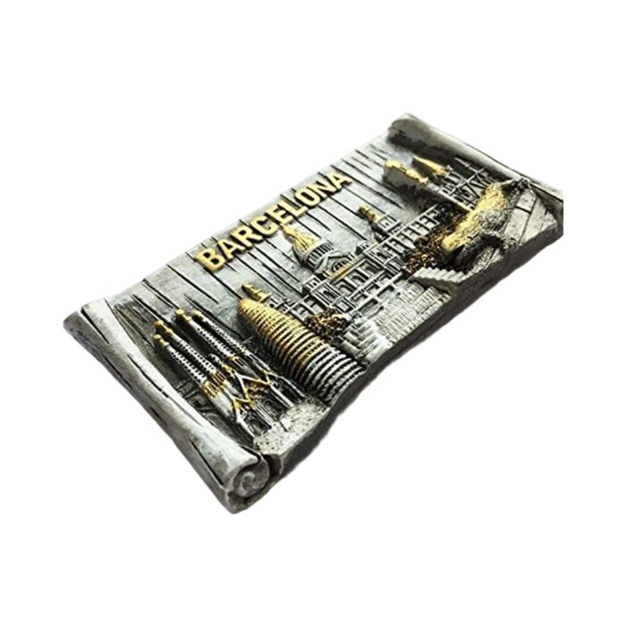 barcelona city spain fridge magnet gaudi architecture souvenir & creative board decoration