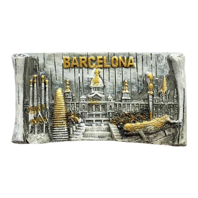 barcelona city spain fridge magnet gaudi architecture souvenir & creative board decoration