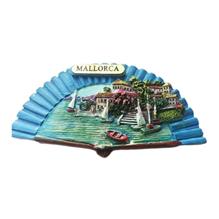 mallorca spain fridge magnet coastal travel keepsake & whiteboard decor accent