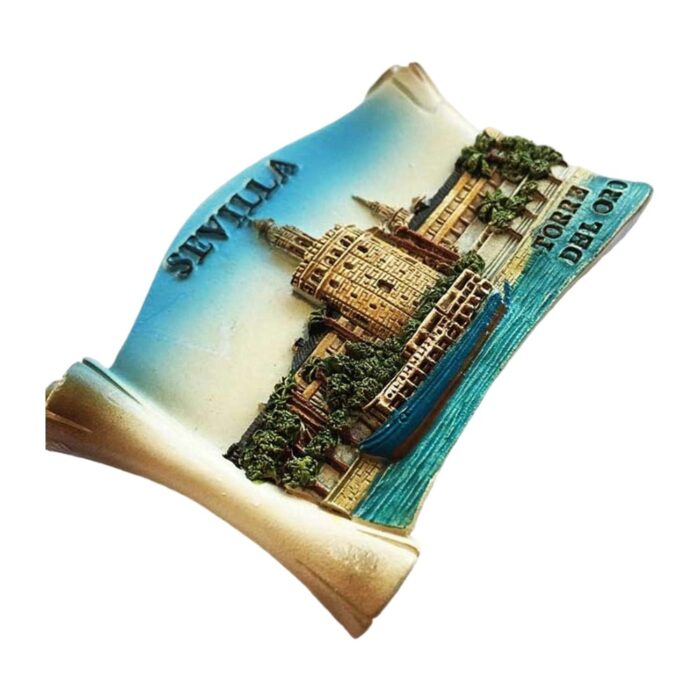 seville torre del oro spain fridge magnet andalusian landmark souvenir & fridge art piece