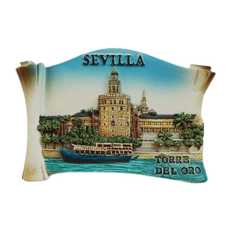 seville torre del oro spain fridge magnet andalusian landmark souvenir & fridge art piece
