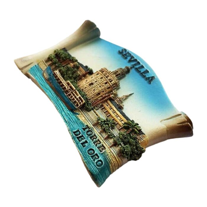 seville torre del oro spain fridge magnet andalusian landmark souvenir & fridge art piece