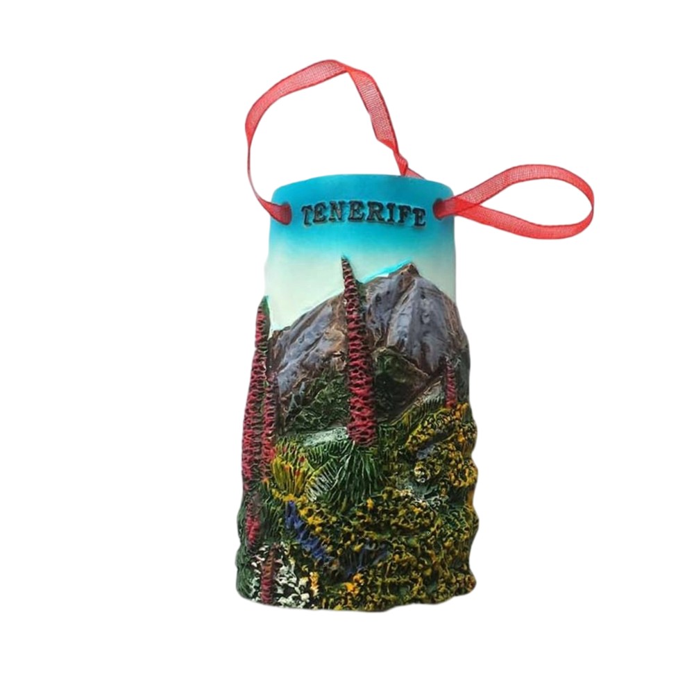 tenerife volcano spain fridge magnet teide national park souvenir & hanging ornament decor