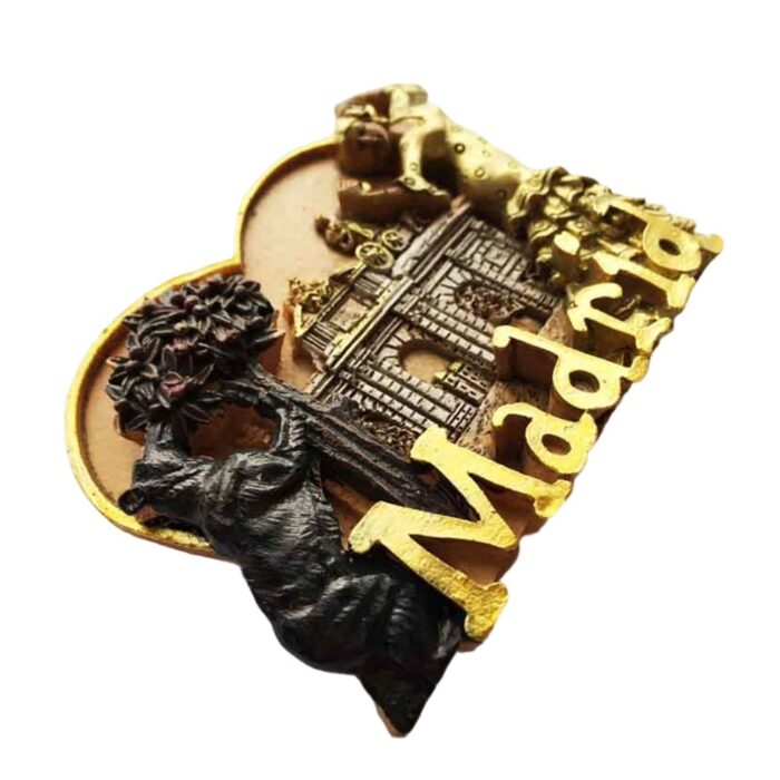madrid spain fridge magnet flamenco dancer souvenir for travel lovers & kitchen decor