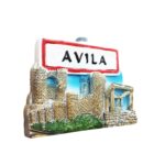 avila spain city wall fridge magnet – stone fortress travel keepsake & cultural decor