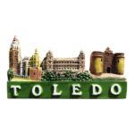 toledo spain landmark fridge magnet – historical architecture travel keepsake & cultural gift