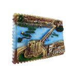 córdoba spain fridge magnet – roman bridge & tower landmark travel gift & refrigerator collectible