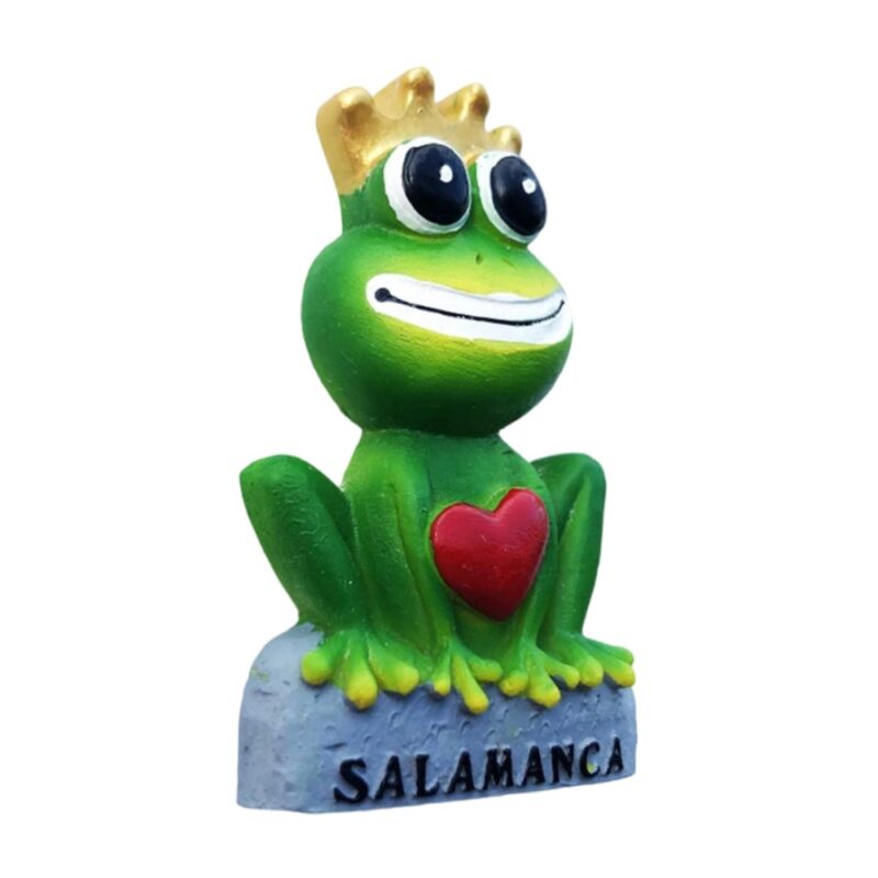 salamanca spain frog king fridge magnet – fun spanish gift idea & novelty home decoration