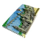 zaragoza spain fridge magnet – basilica del pilar landmark, iconic souvenir gift & kitchen decor