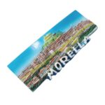 morella spain fridge magnet – medieval castle and village scene, historic spain travel keepsake gift