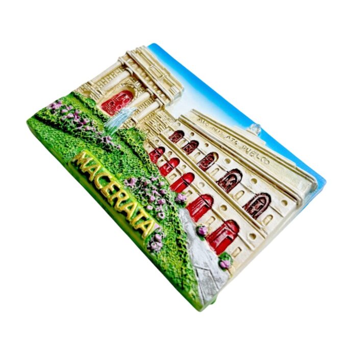 macerata italy fridge magnet – historic landmark 3d souvenir & whiteboard ornament