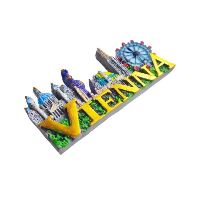 vienna austria fridge magnet elegant european landmark souvenir & magnetic art display
