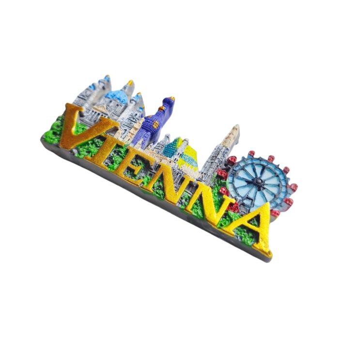 vienna austria fridge magnet elegant european landmark souvenir & magnetic art display